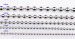 2.0mm - 5.0mm Stainless Steel Ball Chains Necklace with Waist Buckle or Lobster Clasp Men's Lady Fashion Necklace Chains