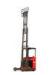 Stand Up Reach Forklift / Electric High Reach Stacker 1.5T , Lift Height 3000mm
