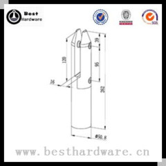 Deck Railings / Handrails Position and Stainless Steel,316,304,2205 Material base plate spigot