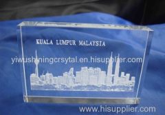 3d laser engraving crystal craft