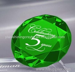 wedding favor crystal glass diamond