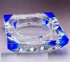 personalized glass crystal ashtray smoking set