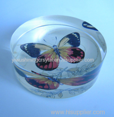 cheap glass crystal paperweight