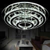 Top quality LED circular modern crystal ceiling lighting for sale