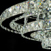 Top quality LED circular modern crystal ceiling lighting for sale