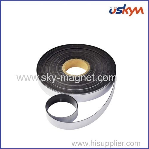 anisotropic rubber magnet with adhesive