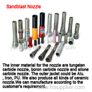 sandblast nozzle sandblasting nozzle