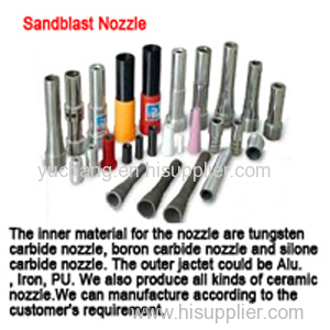 blasting nozzle sand blasting nozzle