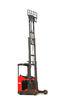 Battery Forklift Electric Reach Stacker For Container 1000KG , Electric Pallet Stacker