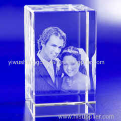 crystal glass wedding gift