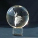 3d laser engraving crystal glass ball