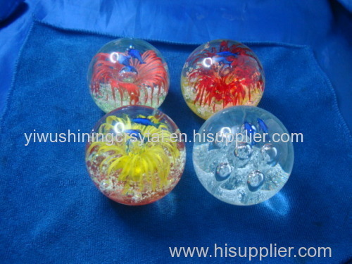 cheap crystal glass sphere