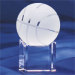 crystal glass basketball for souvenirs gifts