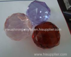 cheap crystal glass beads for lamp pendants