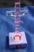 crystal glass cross for religious gifts