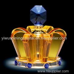 cheap crystal glass car perfume bottle