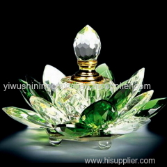 cheap crystal glass car perfume bottle