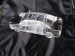 crystal glass car model