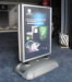 Double sided light poster stand