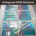 tamper evident Hologram VOID stickers