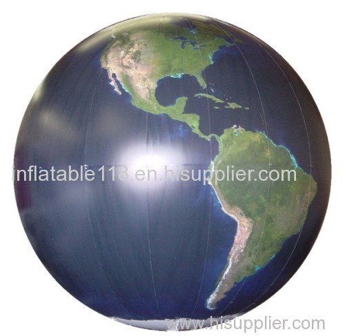 Customized Fireproof and Waterproof Sun Earth Balloons Globe with Total Digital Printing