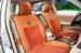 Manufacturer selling four seasons orange beige color car seat cushion covers set pillow Genuine