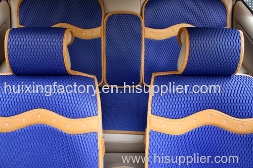 Manufacturer selling new arrivel 6D seat cushions set colourful blue grey orange golden all year used diamond genuine