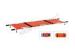 4 Folded Portable Evacuation folding pole stretcher First - aid Stretchers