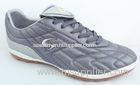 OEM Classic silver PU Lightweight Natural Men Indoor Walking Soccer Shoes