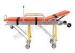 Aluminum Alloy Adjustable Wheeled Automatic Loading Stretcher With 65 Back Angle