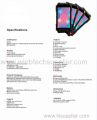 Rug-ged Smart Mobile Phone IP68 waterproof 4g lte oem phone FDD lte 4.5inch super good phone