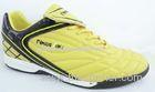 Yellow / Black Childrens Soccer Shoes Customized for Firm-Ground