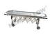 Aluminum Alloy Funeral Stretcher , Casket Transportation Church Casket Trolley