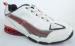 Customize White PU + Mesh, Size 30 - 46 Lightweight Walking / Exercise Tennis Shoes