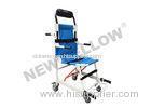 Outdoor Rescue Ambulance Stair Stretcher , Foldable paramedic stretcher with cushion
