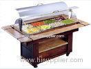 NN-SO1420 Salad Bar Commercial Buffet Equipment With Wheel For Convenient Moving