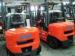 Pneumatic Tyre 3.5 Ton Diesel Forklift Truck For Sea Port , Material Handling Truck