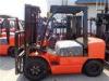 Chinese Engine Diesel Forklift Truck For Sea Port TCM Transmision Technology
