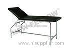 Black Adjustable Round Tube Patient Examination Table ISO9001 / 13485
