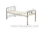 old man Manual Flat Medical Hospital Beds With Stainless Steel Head / Foot Board