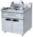 40L Electric Two Tank Fryer With Cabinet ZH-RCX2 , Commercial Kitchen Equipments