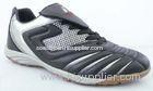 Customize Soccer Cleats Black PU + Mesh Personalized Hard Ground Professional