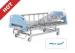Old Man Medical Supply Hospital Bed , Portable Nursing Bed With Blue ABS Head / Foot Board