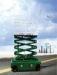 Small Full Direction Rotary Hydraulic Scissors Lift Electric For Storage Yard