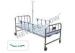 Simple Powder - coated Steel Manual medical equipment hospital beds with Double Crank