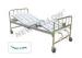 Simple home Manual Double Crank Medical Hospital Beds with No Guardrail