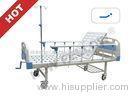 Popular Powder - coated Steel Medical Hospital Beds with shoe holder