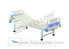 Powder coated Steel Manual Single Crank medical supplies hospital beds CE / FDA