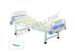 Powder coated Steel Manual Single Crank medical supplies hospital beds CE / FDA