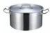 Commercial Short Stainless Steel Cookwares / Soup Pot 32L For Catering Industry